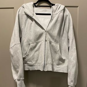 Lululemon Gray Scuba Full Zip